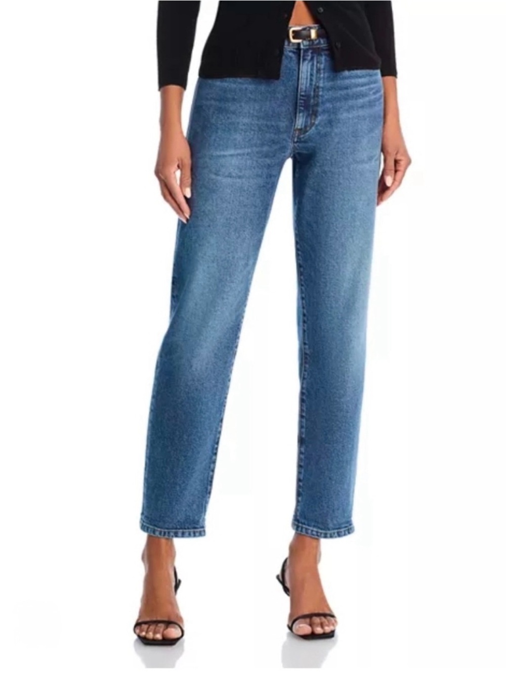 NWT Frame Denim The Borrowed Mid Rise Straight Leg - size 28